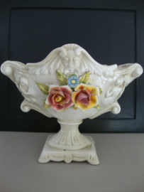 Bloempot Capodimonte - kitsch - vintage - VERKOCHT
