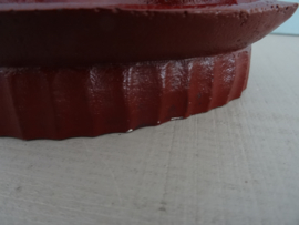 Asbak aap - rood / bordeaux rood