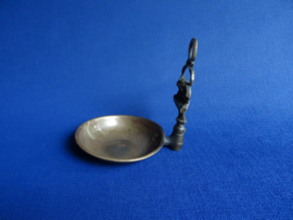 Schaaltje - aapjes horen zien zwijgen - koper of messing