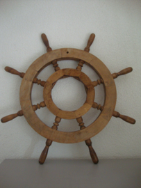 Houten roer - decoratie - VERKOCHT