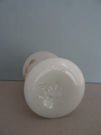 Vaas opaline - wit goud - VERKOCHT