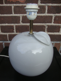 Vintage lamp - lampenvoet - appel - VERKOCHT