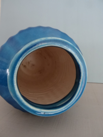 Vaas blauw - VERKOCHT