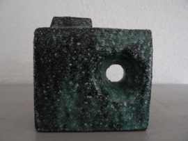 Vintage vaasje groen - VERKOCHT