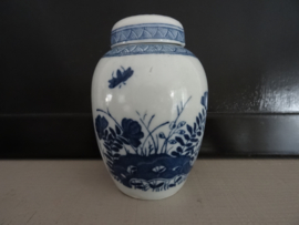 Gemberpotje blauw/wit - VERKOCHT