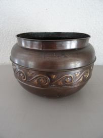 Vintage bloempot - VERKOCHT
