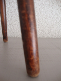 Houten krukje - decoratief - VERKOCHT