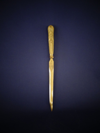 Briefopener - koper of messing