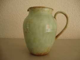 Kannetje groen P. Regout - de Sphinx - keramiek - VERKOCHT