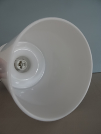 Vintage Ikea Lykta mushroom design lamp - wit glas - VERKOCHT