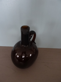 Oude glazen kruik / fles - VERKOCHT