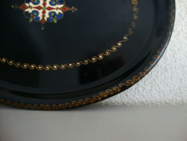 Vintage metalen dienblad - VERKOCHT