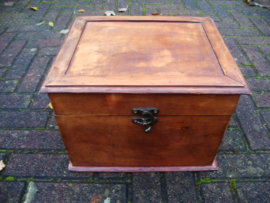 Houten kistje - VERKOCHT