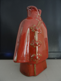 Vaas in de vorm van kimono - Chinees - VERKOCHT