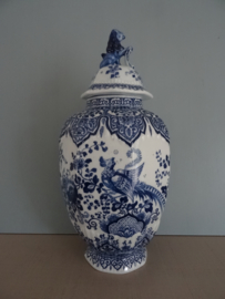 Delfts blauwe dekselpot - VERKOCHT