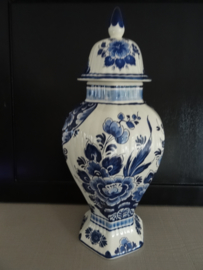 Delfts blauwe dekselpot - VERKOCHT