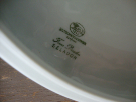 Schalen Hutschenreuter Germany - Dresden - Seladon - Celadon - VERKOCHT
