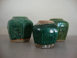 Gemberpotjes groen - VERKOCHT