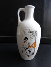 Vintage kruikje Mispelblom - brandewijnkruikje - VERKOCHT