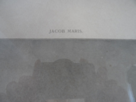 Prent - Jacob Maris - Stadsgezicht