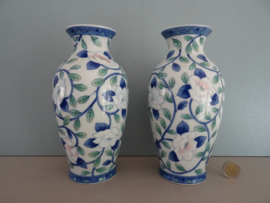 Vaas Chinees - bloemen - VERKOCHT