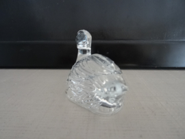 Beeldje eend - glas - VERKOCHT
