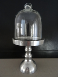 Riviera Maison - aluminium standaard met glas - VERKOCHT