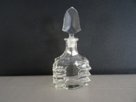 Glazen karafje - Glazen flesje - Parfumflesje - VERKOCHT