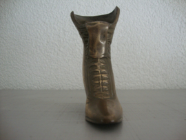 Koper of messing schoentje - asbak - vintage - VERKOCHT