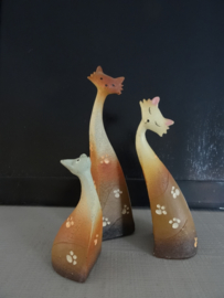 Beeldjes poes - kat - VERKOCHT
