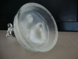 Beeldje glas hond - VERKOCHT