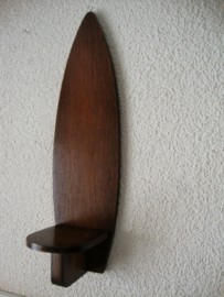 Houten wandplankje - console - VERKOCHT