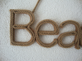 Bordje Beach - touw - VERKOCHT