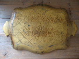 Vintage dienblad - Italiaans - VERKOCHT