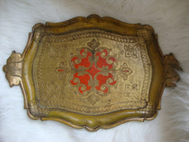 Vintage dienblad - Italiaans - VERKOCHT
