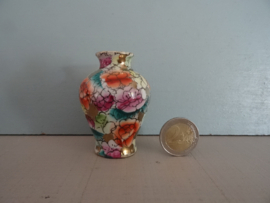 Miniatuur vaasje - bloemen - VERKOCHT