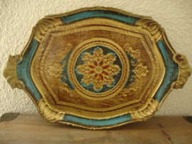 Vintage Italiaans dienblad - VERKOCHT