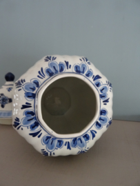 Dekselpot - vaas - Delfts blauw- VERKOCHT