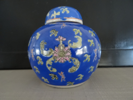 Gemberpotje blauw - VERKOCHT