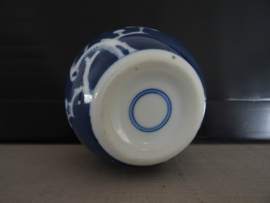 Gemberpotje - bloesem - blauw/wit - VERKOCHT