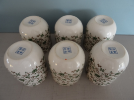 Mokken - Chinees - bloemetjes - VERKOCHT