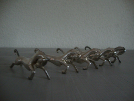Messenleggers paard - zilverkleurig - VERKOCHT