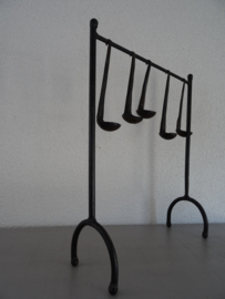 Metalen lepelrek - brocante - VERKOCHT
