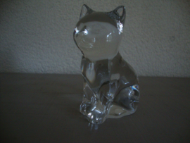 Poes / kat - Nachtmann Bleikristall - Princess House Pets - VERKOCHT