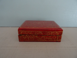Lakdoosje rood - VERKOCHT