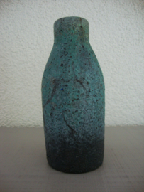 Vintage vaasje - blauw/groen - VERKOCHT