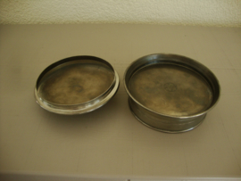 Tinnen pot met deksel - Gelria tin - Royal Dutch Pewter - VERKOCHT