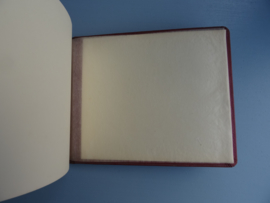 Vintage fotoalbum - hert - VERKOCHT