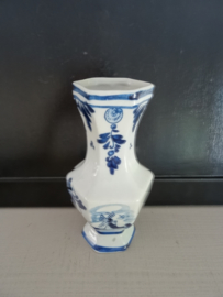 Vaasje - Delfts blauw - Hollands - handpainted - VERKOCHT