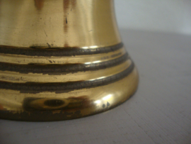 Koperen tafelbel met hand - VERKOCHT